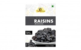TastyBee Black Raisins (Kishmish)   Pack  250 grams